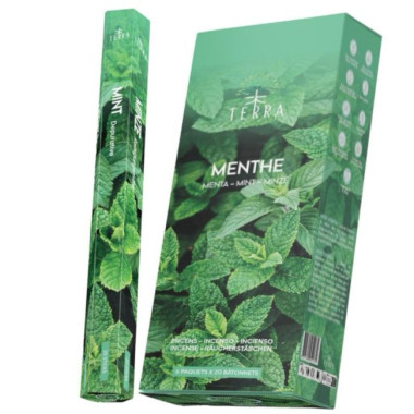 Encens bâtons Terra menthe 30 gr