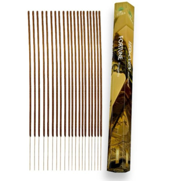 Encens bâtons Terra fortune 30 gr -  Batons d\'encens