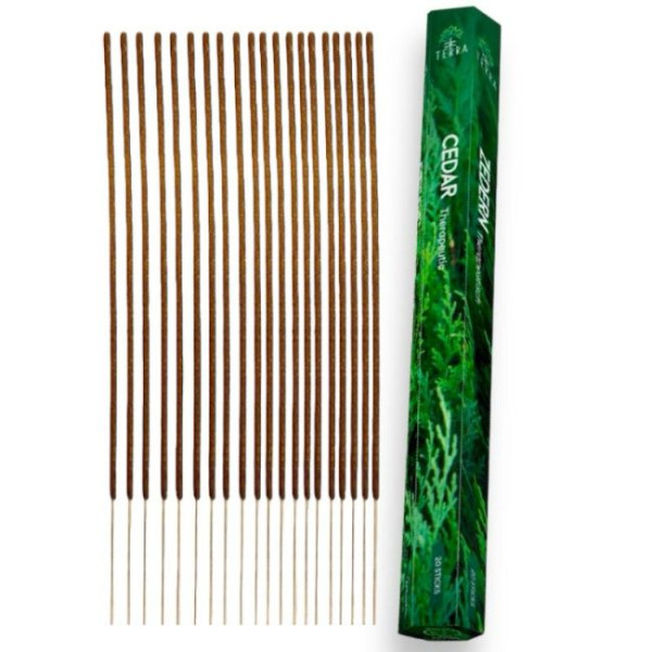 Encens bâtons Terra cèdre 30 gr -  Batons d\'encens