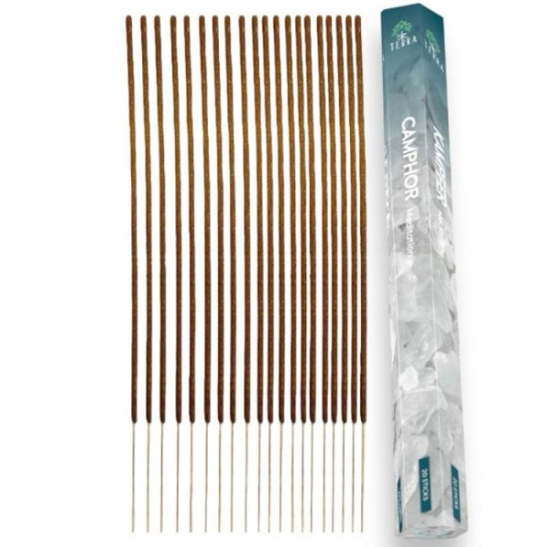 Encens bâtons Terra camphre 30 gr -  Batons d\'encens