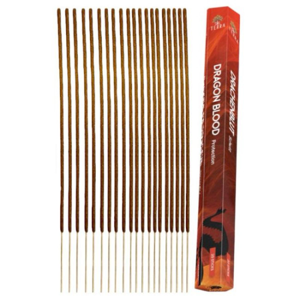 Encens bâtons Terra sang de dragon 30 gr -  Batons d\'encens