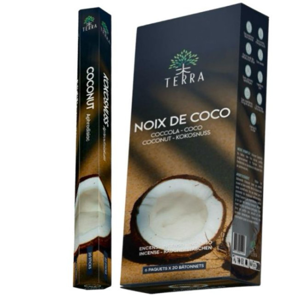 Encens bâtons Terra coconut 30 gr