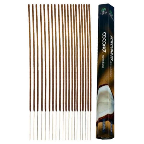 Encens bâtons Terra coconut 30 gr -  Batons d\'encens
