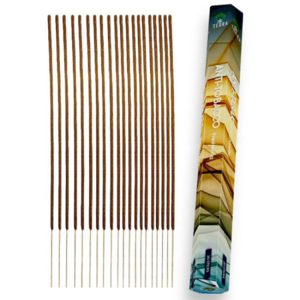 Encens bâtons Terra anti-tabac 30 gr -  Batons d\'encens