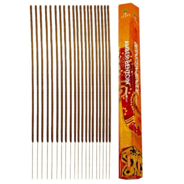 Encens bâtons Terra ambre benjoin 30 gr -  Batons d\'encens