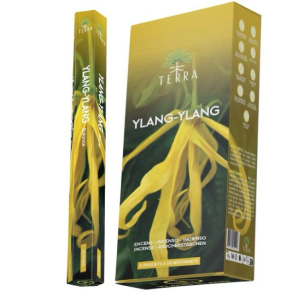 Encens bâtons Terra ylang ylang 30 gr -  Batons d\'encens
