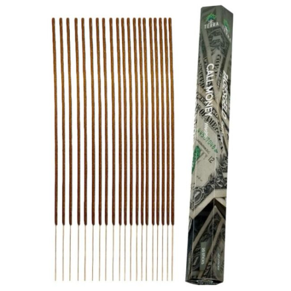Encens bâtons Terra call money 30 gr -  Batons d\'encens
