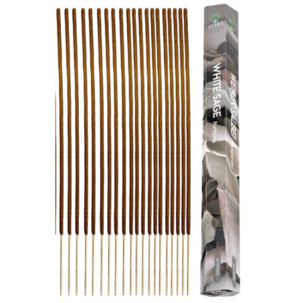 Encens bâtons Terra sauge blanche 30 gr -  Batons d\'encens