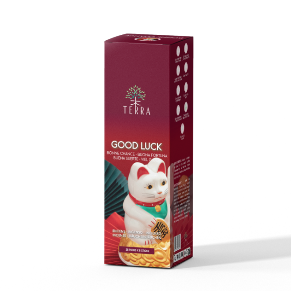 Encens bâtons Terra bonne chance 12 gr -  Batons d\'encens
