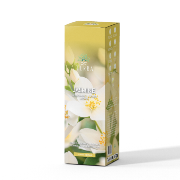Encens bâtons Terra jasmin 12 gr -  Batons d\'encens