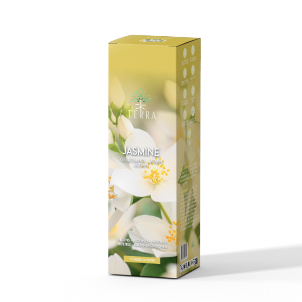 Encens bâtons Terra jasmin 12 gr