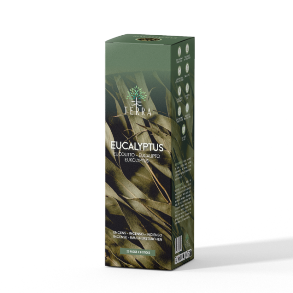 Encens bâtons Terra eucalyptus 12 gr