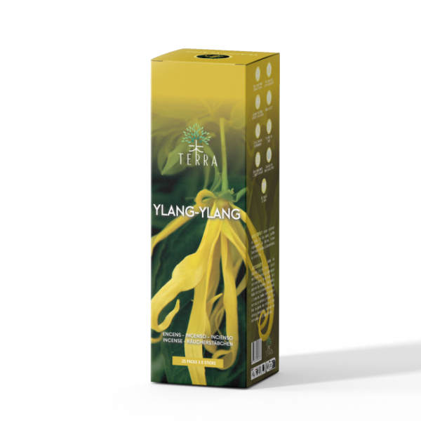 Encens bâtons Terra ylang ylang 12 gr -  Batons d\'encens