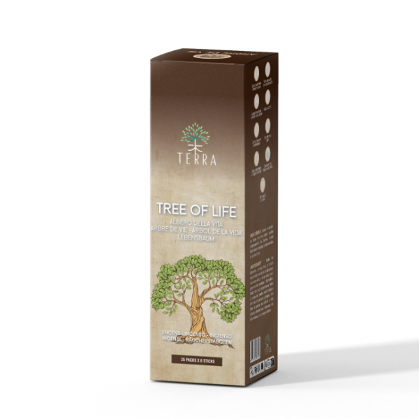 Encens bâtons Terra arbre de vie 12 gr -  Batons d\'encens