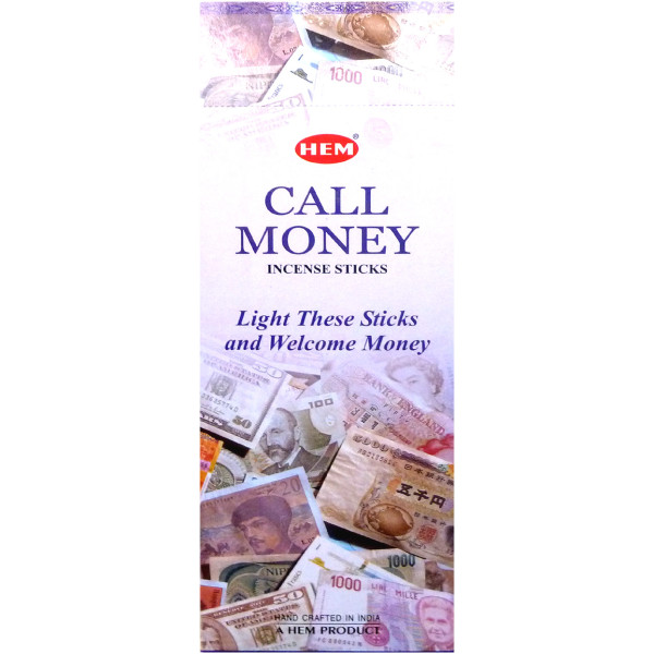 Encens hem call money hexa 20 gr -  Hem