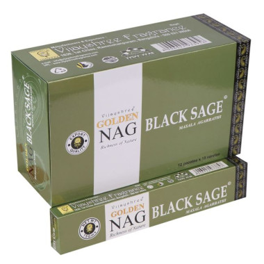 Encens golden nag sauge noire 15 gr