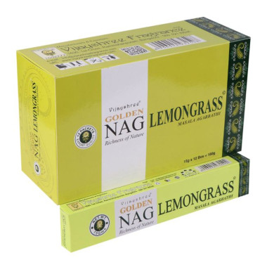 Encens golden nag lemon grass (citronnelle) 15 gr