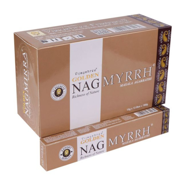 Encens golden nag myrrh 15 gr