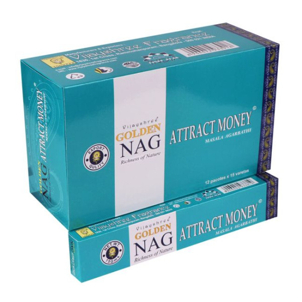 Encens golden nag attract money 15 gr -  Batons d\'encens