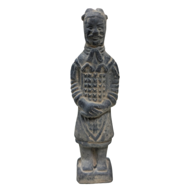 Statue en Terracotta général 12 cm noire -  Déco - cadeaux