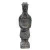 Statue en Terracotta général 12 cm noire -  Déco - cadeaux