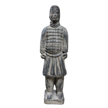 Statue en Terracotta chevalier 22 cm -  Déco - cadeaux