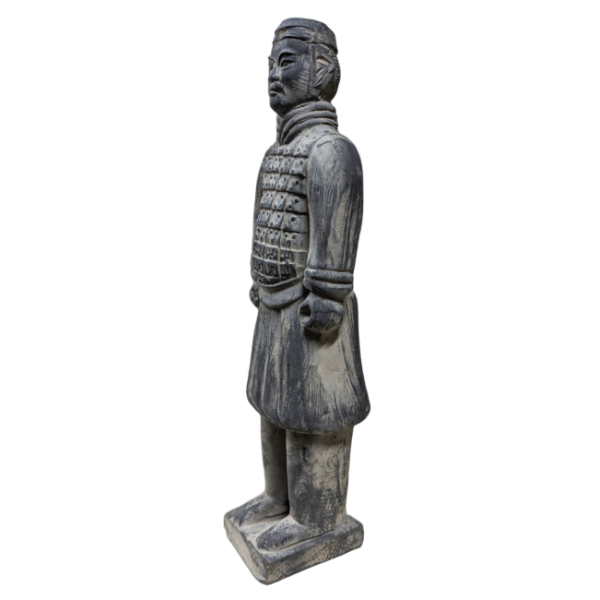 Statue en Terracotta chevalier 22 cm -  Déco - cadeaux