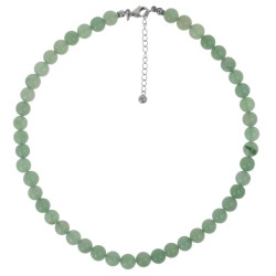 Collier aventurine verte de 40/45 cm -  Pierres Lithothérapie