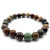 Bracelet Serpentine Perles 8 mm -  Pierres Lithothérapie