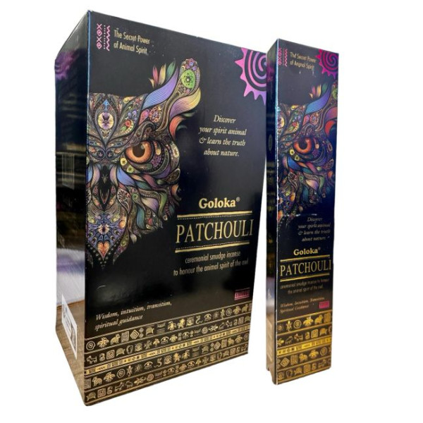 Encens batons goloka Smudge patchouli 29 gr -  Batons d\'encens
