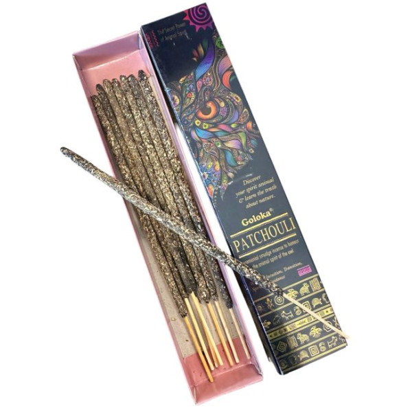 Encens batons goloka Smudge patchouli 29 gr -  Batons d\'encens