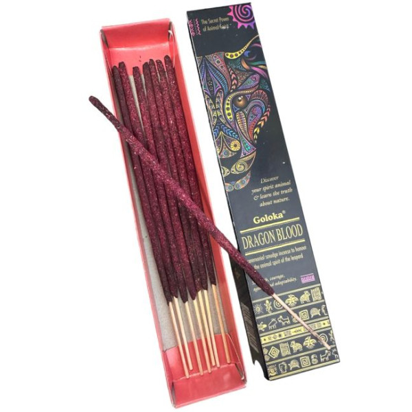 Encens batons goloka Smudge sang de dragon 29 gr -  Batons d\'encens