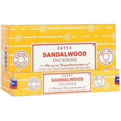 Encens batons satya sandalwood 15 gr