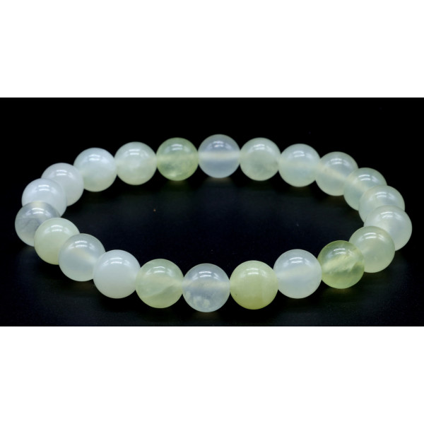 Bracelet Jade Verte perles 8mm -  Pierres Lithothérapie