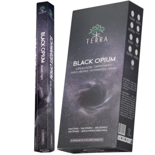 Encens bâtons Terra black opium 30 gr