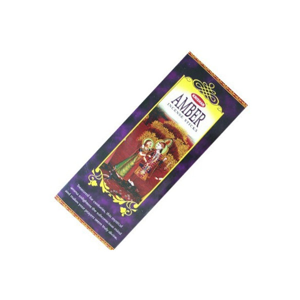 Encens batons krishan ambre -  Batons d\'encens