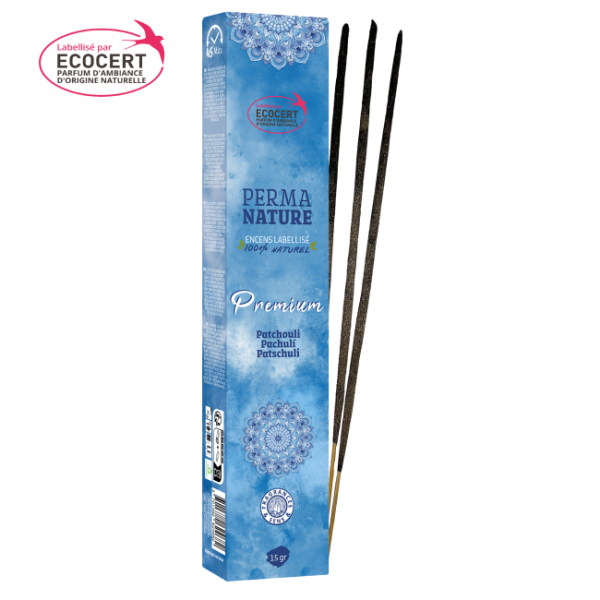 Encens Perma nature preminum patchouli ecocert 15 gr