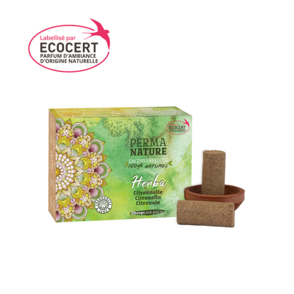 Dhoop Perma nature herba citronnelle ecocert