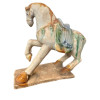 Cheval en couleur en Terracotta 18 cm