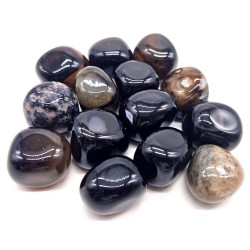 Onyx Sardonyx – Pierre Roulée 2 à 3 cm (Qualité A)