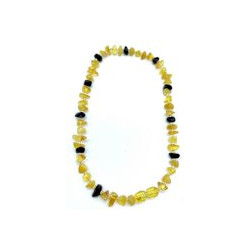 Collier ambre chips 45 cm pour enfant