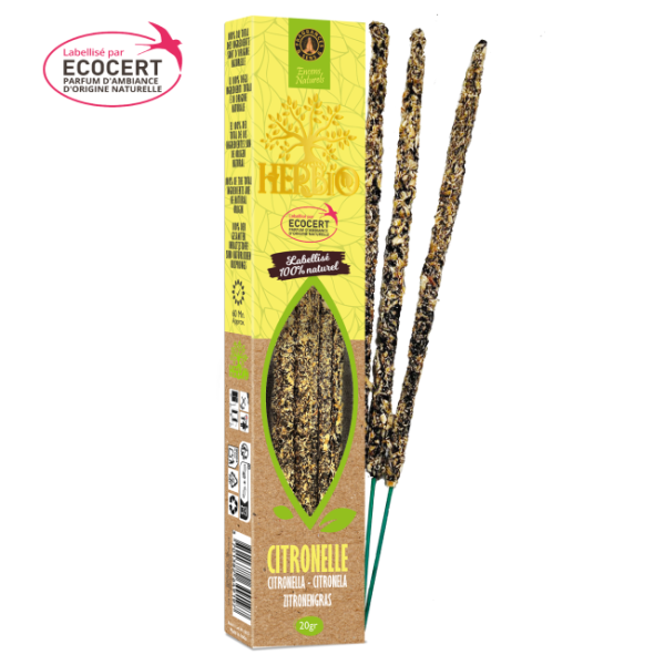 Encens Ecocert Herbio citronnelle 20g