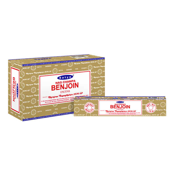 Encens bâtons Satya benjoin 15 gr