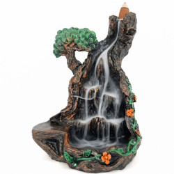 Porte encens bakcflow cascade de montagne 19 cm