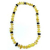 Collier ambre chips 30 cm pour enfant
