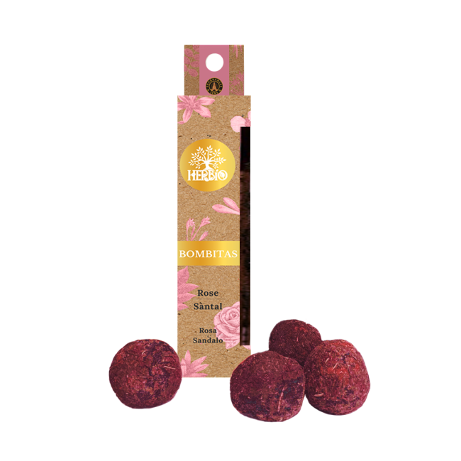 Bombitas Herbio pour la fumigation rose santal