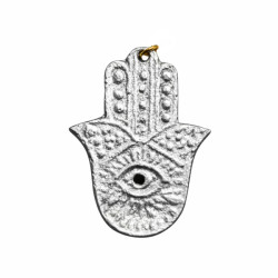 porte encens argenté bon oeil