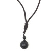 Collier obsidienne arc en ciel 16 mm