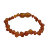 Bracelet enfant ambre de la baltique cognac