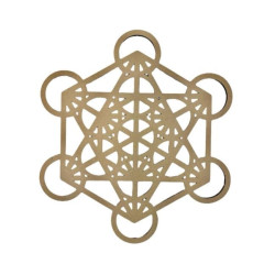 Plaque en bois Métatron